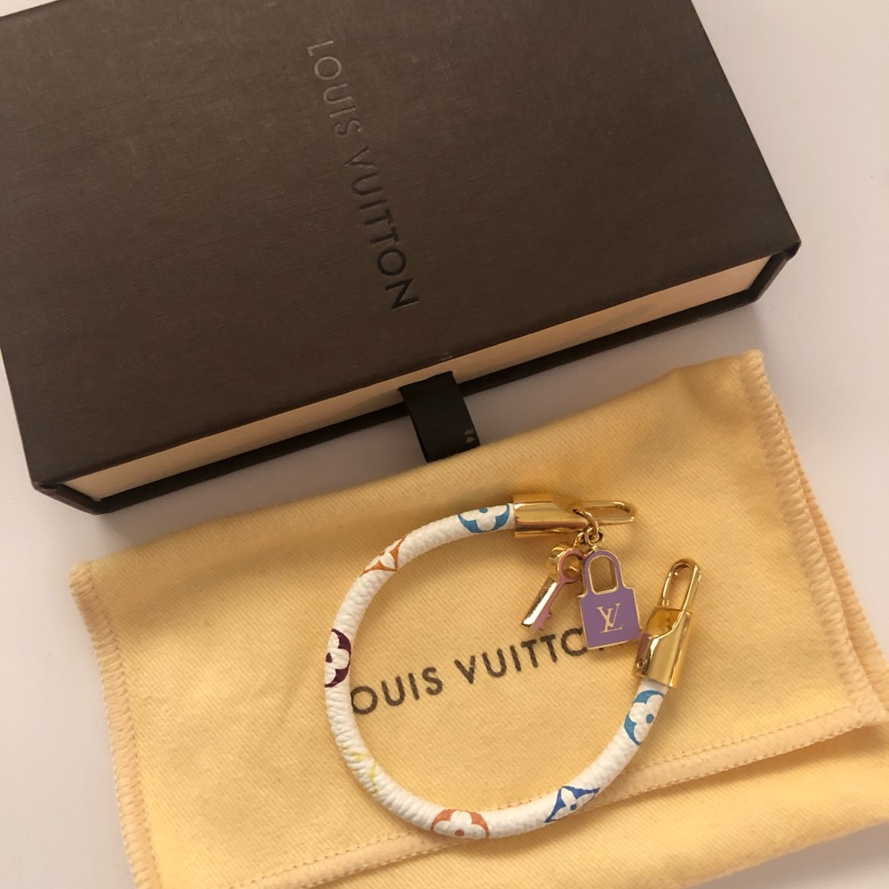Louis Vuitton Multicolor Bracelet with Gold Accents